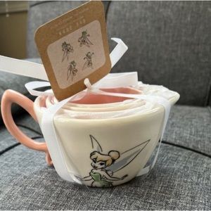 Rae Dunn Tinkerbell measuring cups pink inside